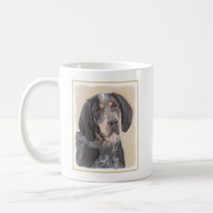 Bluetick Coonhound Painting - Niedlich Original Hu Kaffeetasse