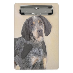 Bluetick Coonhound Painting - Niedlich Original Hu Mini Klemmbrett