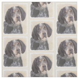 Bluetick Coonhound Painting - Niedlich Original Hu Stoff
