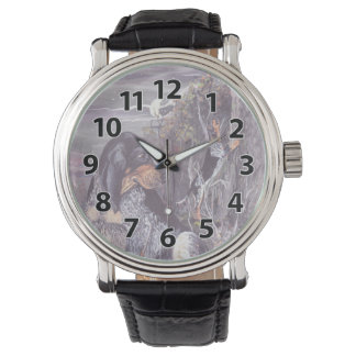 Bluetick Coonhound Puppy Dreamer Wristwatch Armbanduhr