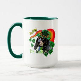 Bluetick Coonhound St Patricks Tasse