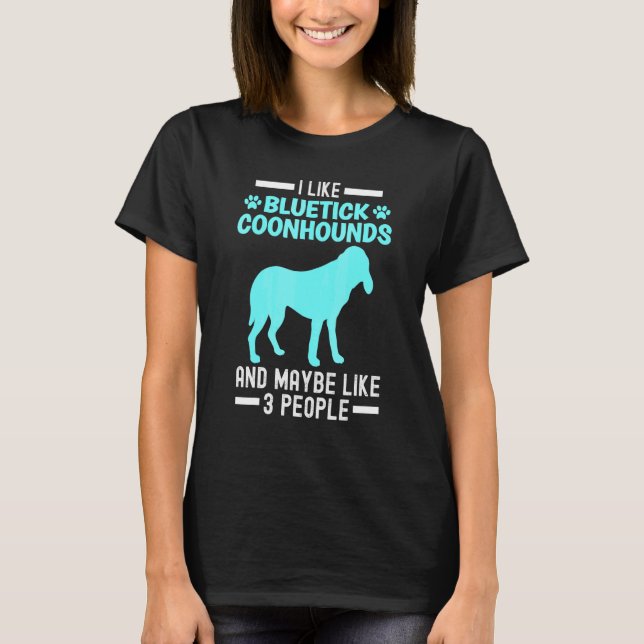 Bluetick-Coonhound T-Shirt (Vorderseite)