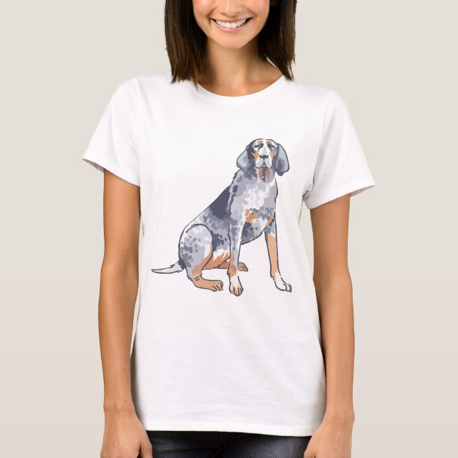 Bluetick Coonhound T-Shirt (Vorderseite)