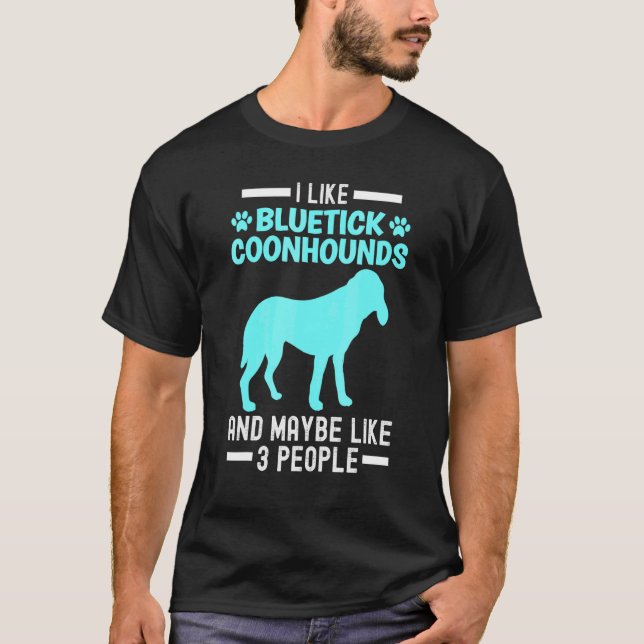 Bluetick-Coonhound T-Shirt (Vorderseite)