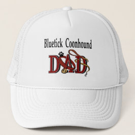 Bluetick Coonhound Vater Hat Truckerkappe