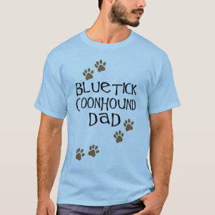 Bluetick Coonhound-Vater T-Shirt