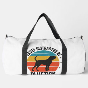 Bluetick Coonhound Vintage-Hundefan-Shirt-Design_ Duffle Bag