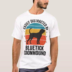 Bluetick Coonhound Vintage-Hundefan-Shirt-Design_ T-Shirt