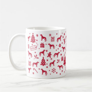 Bluetick Coonhound Weihnachtsdesign Kaffeetasse