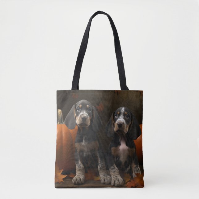 Bluetick Coonhound Welpe Herbst Delight Pumpen (Vorderseite)