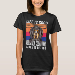 Bluetick Coonhounds machen Ihr Leben gut Vintage T-Shirt