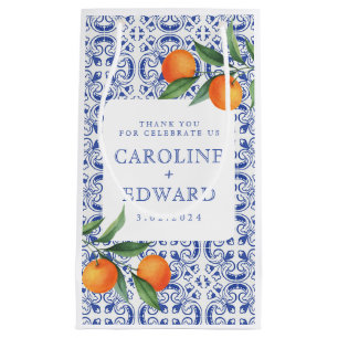 Bluetile mediterrane Hochzeit Kleine Geschenktüte