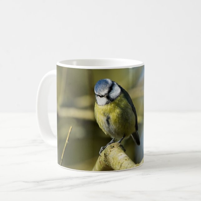 Bluetit Kaffeetasse (Vorderseite Links)