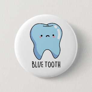 Bluetooth Lustiger Technischer Bluetooth-Wortwitz  Button