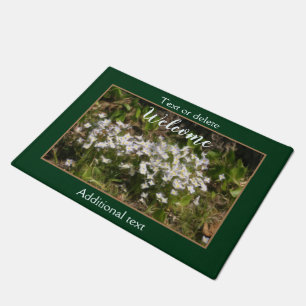 Bluets Tiny Blume Ölgemälde Personalisiert Fußmatte