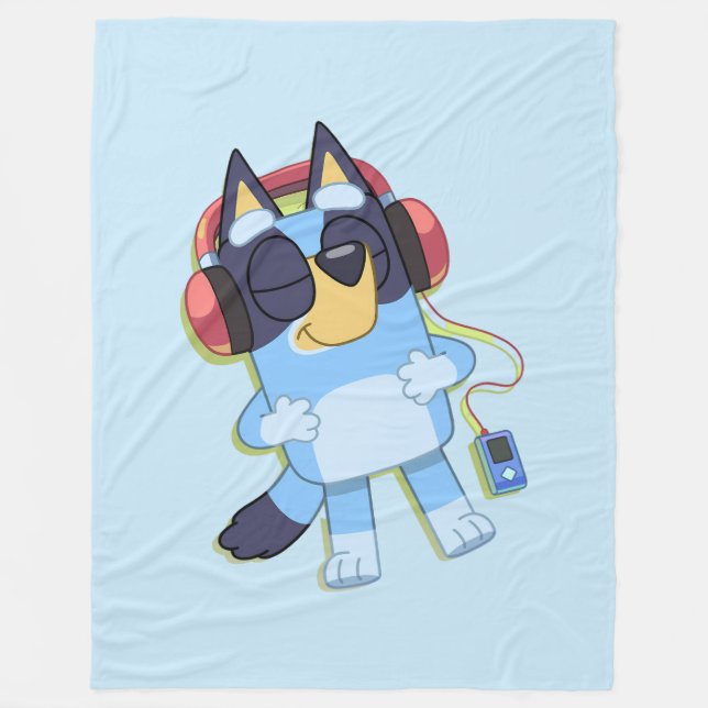 Bluey Fleece Blanket (Vorderseite)