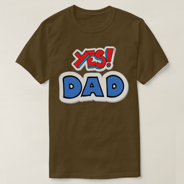 Bluey Papa T-Shirt (Design vorne)