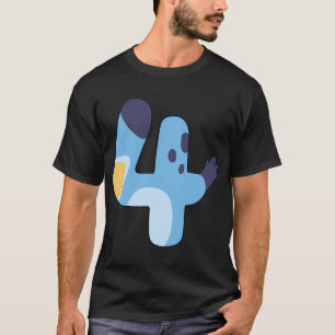 Blueysss 4. Geburtstag T-Shirt