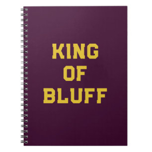 Bluff King Spiral Foto Notebook Notizblock