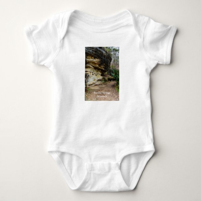 Bluff Lined Walkway Baby Strampler (Vorderseite)