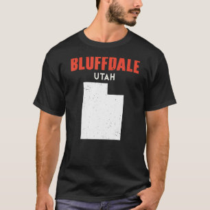 Bluffdale Utah USA Staat America Travel Utahan T-Shirt