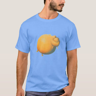 Blug Shirt - Blau und Gelb