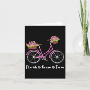 Blüh Dream Thrive Blumenbike Fahrrad Fahrrad Subti Karte