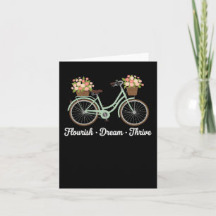 Blüh Dream Thrive Blumenbike Trump Subtle Res Karte