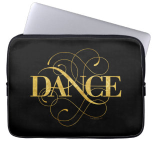 Blüh (Gold) Laptopschutzhülle