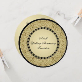 Blüh Golden Wedding Jubiläum Einladung