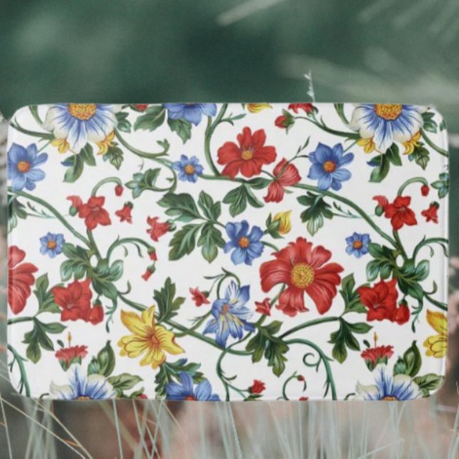 Blühe Kühn | Lebendiger Floraler Badezimmerteppich Badematte (Von Creator hochgeladen)