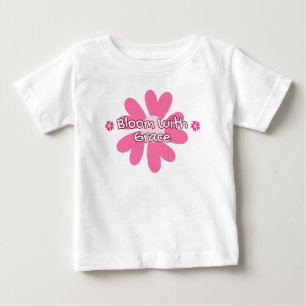 Blühe mit Anmut Baby T-shirt