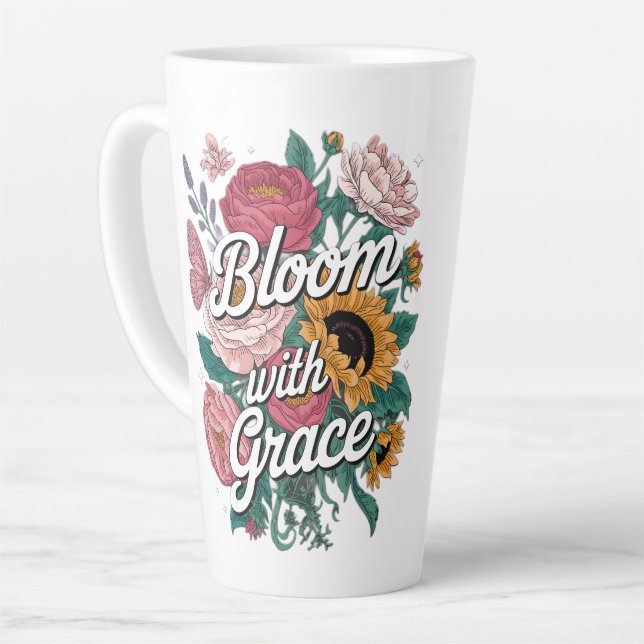 Blühe mit Anmut  Milchtasse (Linke Ecke)