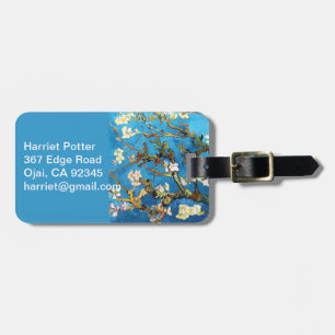 Blühen Almond Tree Van Gogh Kunst und Kultur Gepäckanhänger