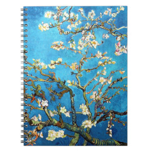 Blühen Almond Tree Van Gogh Kunst und Kultur Notizblock