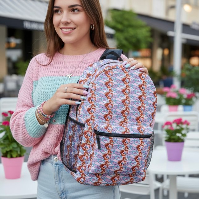 Blühen Bedruckter Rucksack (Von Creator hochgeladen)