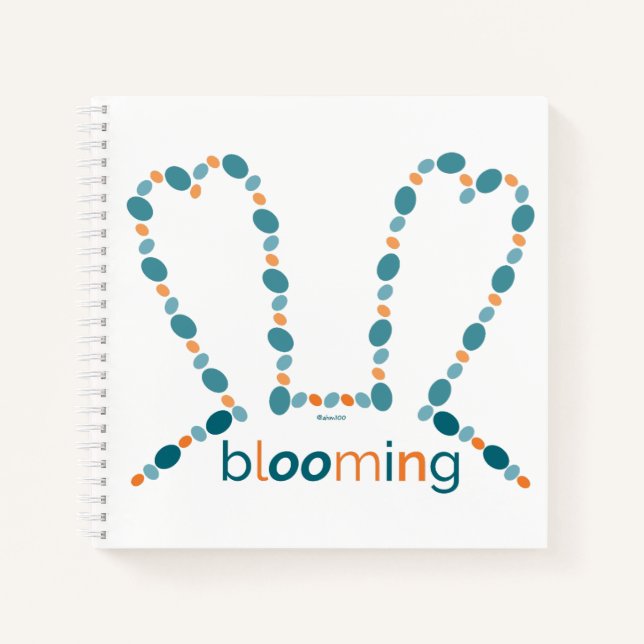 Blühen, Blühen, Blüten... Notizbuch (Vorderseite)
