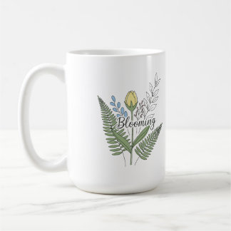 "Blühen", floral und botanisch Kaffeetasse