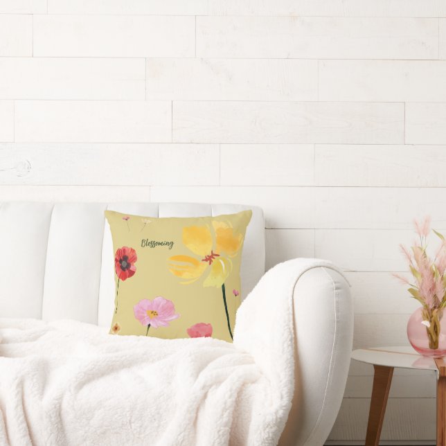 Blühen Kissen (Liege)