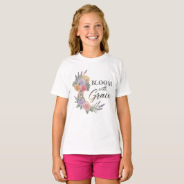 Blühen mit Grace Elegante Silhouette T-Shirt