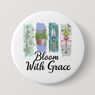Blühen mit Grace Garden Button