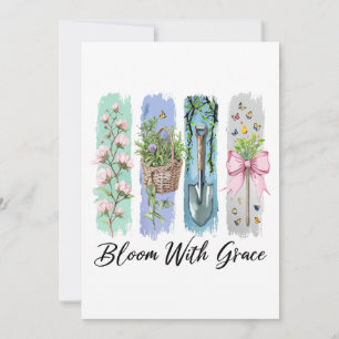 Blühen mit Grace Garden Einladung