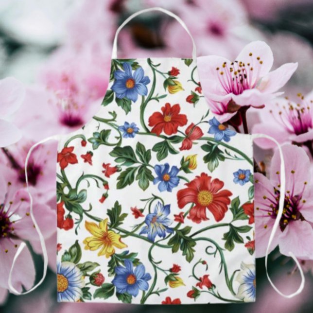 Blühen Sie Kühn – Florale Schürze (Von Creator hochgeladen)