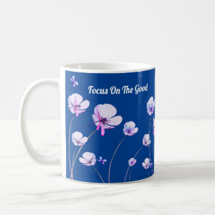 Blühen Sie Positivitäts-Tasse Kaffeetasse