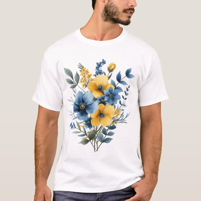 Blühen T-Shirt (Vorderseite)