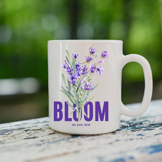Blühen, wie Sie sind - Wildblume Tasse (Von Creator hochgeladen)