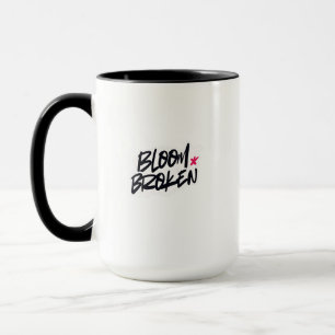 BLÜHEN ZERBROCHEN TASSE