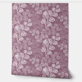 Blühend Leafy Silhouetten Gentle Serenity Tapete