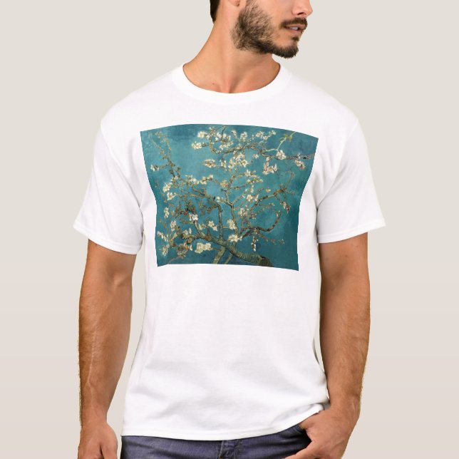 Blühende Almond Tree - Van Gogh T-Shirt (Vorderseite)