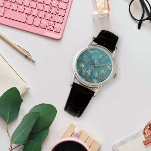 Blühende Almond Tree Vincent van Gogh Armbanduhr